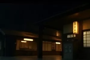 《风筝与海》少年在海边放飞巨型风筝的仰角
