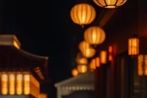 《冬青巷》老巷口冬青树挂着薄霜的清晨