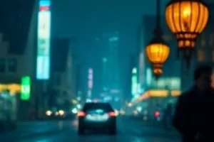 《逆流而上》河道中逆水划桨的皮划艇背影